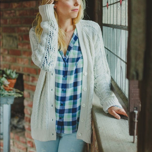 Equipment Cashmere Alpaca Wool Knit Suzy Cardigan - Picture 3 of 8